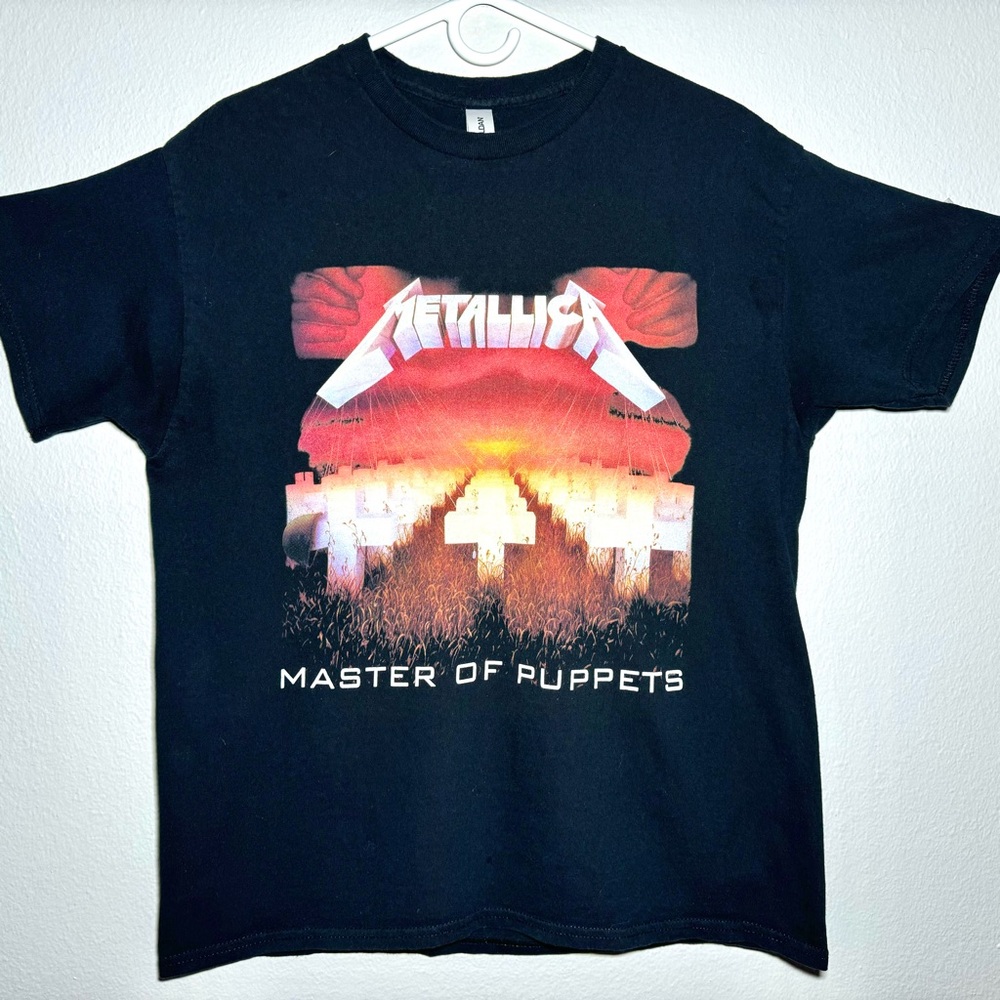 Metallica - Master Of Puppets T-Shirt Gildan Large Black